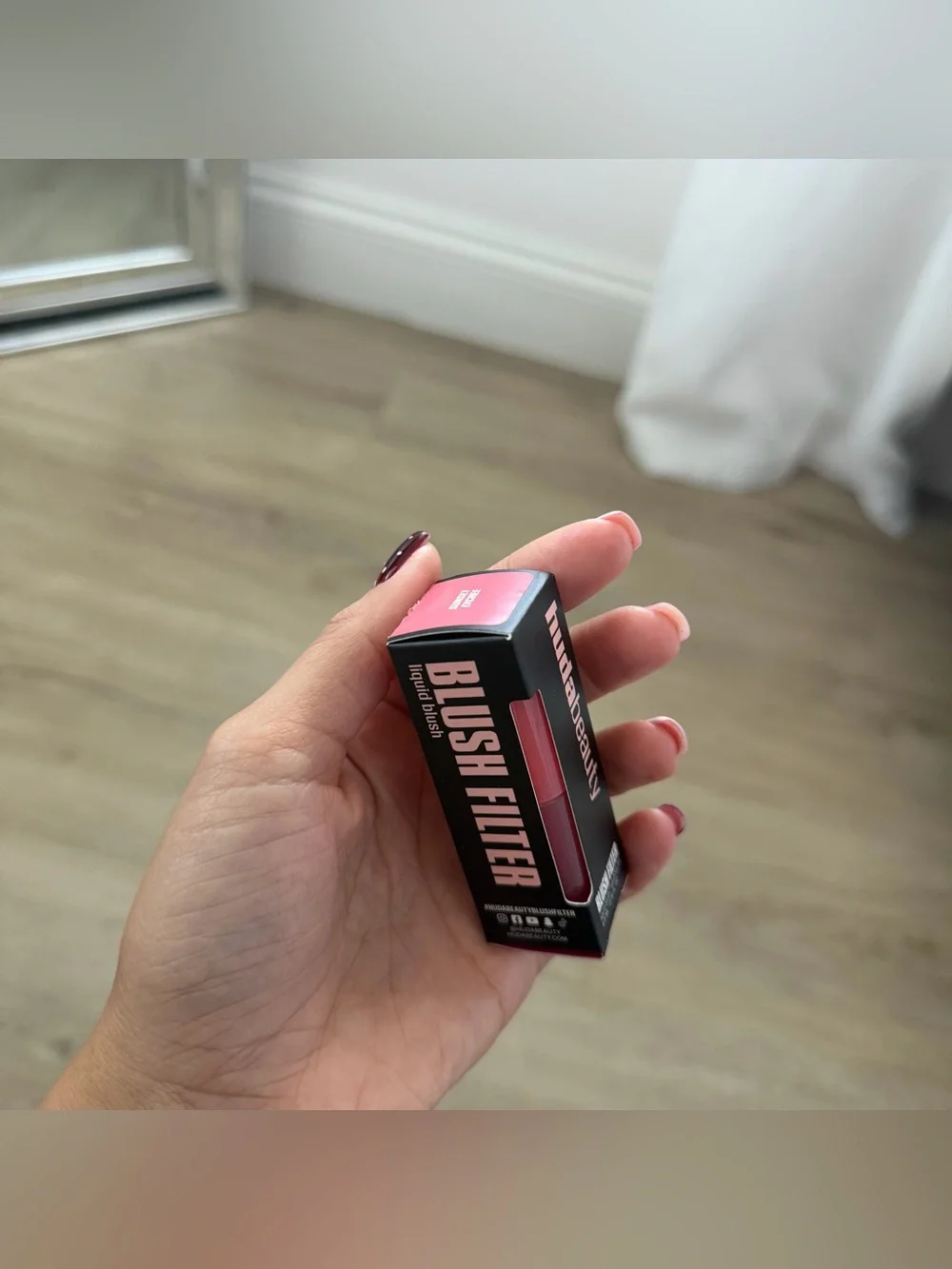 HUDA BEAUTY Blush Filter Soft Glow Liquid Blush in Sunset Lychee